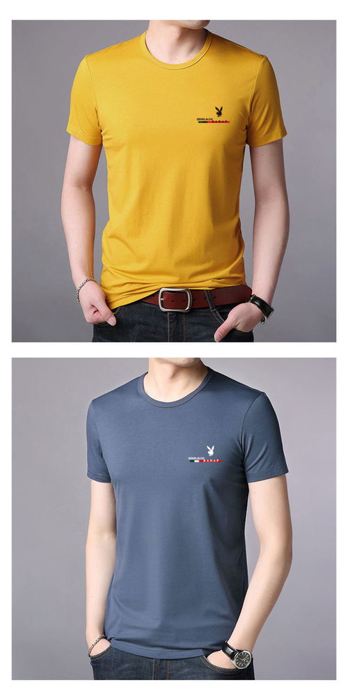 夏日百搭之选 100%纯棉T恤，定义男士舒适风尚